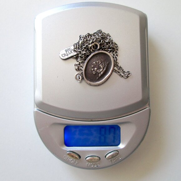 PYRRHA Design Wax Seal Birth Of Venus Pendant Necklace Sterling Silver 925 - Picture 11 of 15